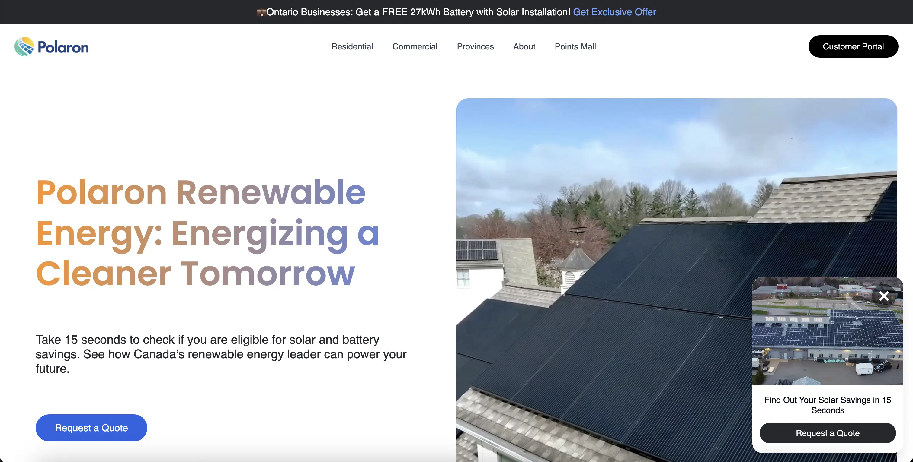 Polaron Solar Energy screenshot 2
